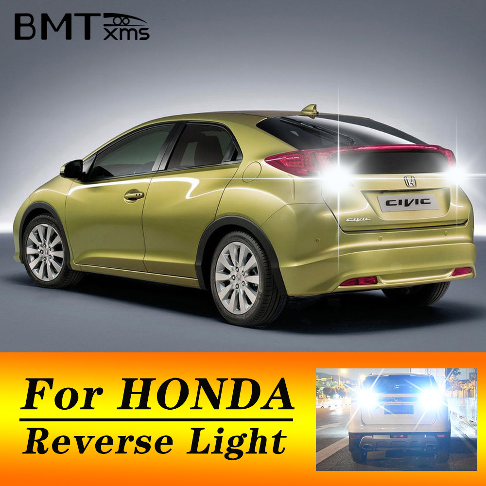 2x Lampu Mundur Mobil LED CANBUS T15 W16W untuk Honda Accord Civic 4D CRV fit Pilot Stream Insight T