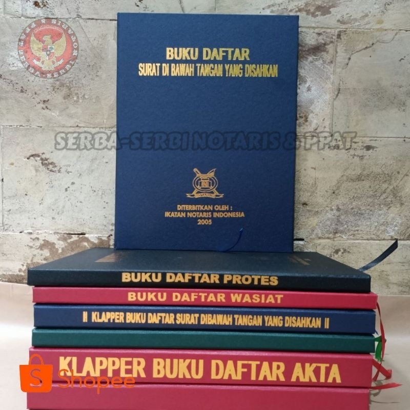 Paket BUKU PROTOKOL NOTARIS / BUKU WAJIB NOTARIS ( 7 BUKU )