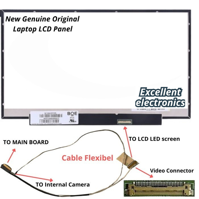 LCD laptop HP 14S-CF, LCD HP 14S-CF, LCD Laptop HP 14S-CF2004TX 14S-CF2005TX 14S-CF0062TU 14S-CF0044