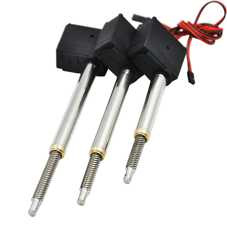 HUINA 1592 Arm Driving Servo For RC 22 1:14 592 RC Alloy Excavator Metal Boom Upgrade Parts