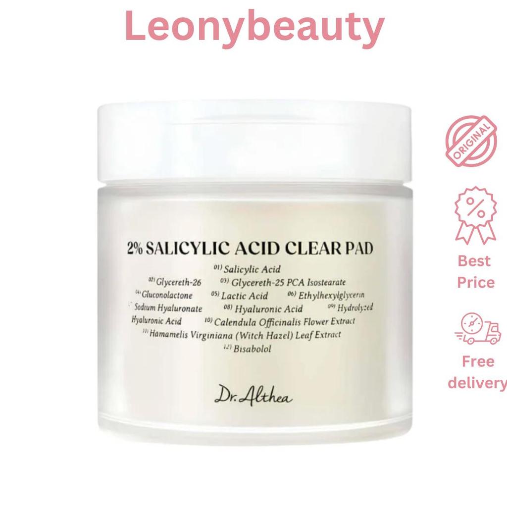 Dr.Alth3a  2% Salicylic Acid Clear Pad 170g