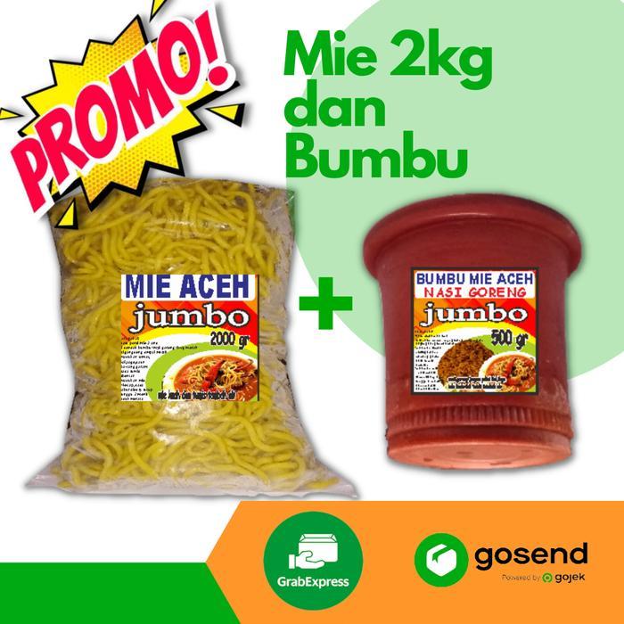 PAKET PROMO MIe aceh mentah basah kuning lidi bumbu nasi dan mi goreng