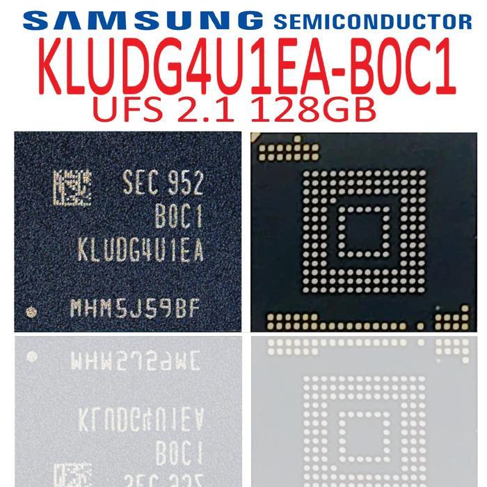 IC UFS 128GB KLUDG4U1EA-B0C1 KLUDG4U1EA KLUD SEC BGA153 UFS2.1 Not Clean