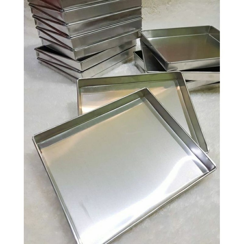 Loyang Bolu Gulung 24x28x3cm Tebal Kokoh