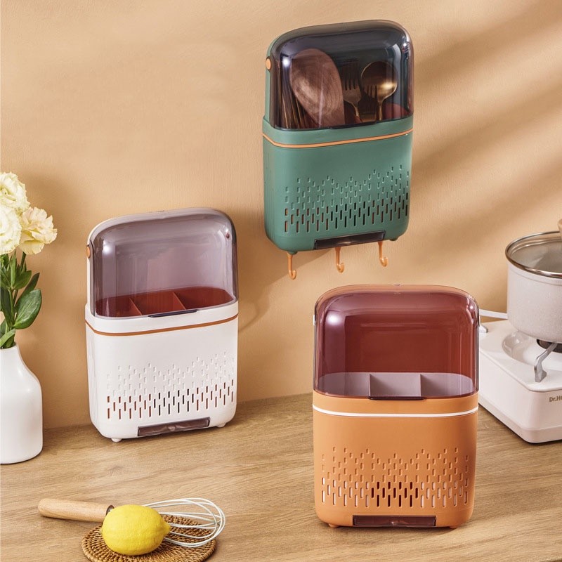 Sumpit Sendok Garpu Organizer Rak Tempat Sendok Estetik Tempat Sendok Gantung Tempat Sendok