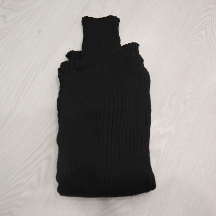 (Fashiora) AIS | Turtleneck Daisy - Knit Baju Rajut Polos Wanita - Atasan Inner Manset Rajut Lengan 