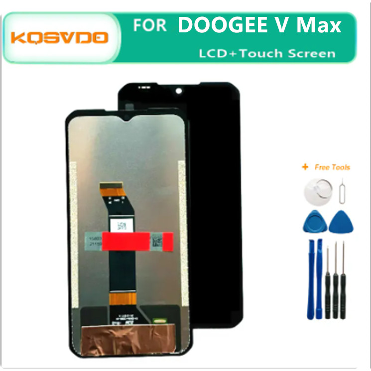 6.58" For DOOGEE V Max LCD splay+Tou Screen Glass Assembly Replacement For DOOGEE VMax V Max Pro V M