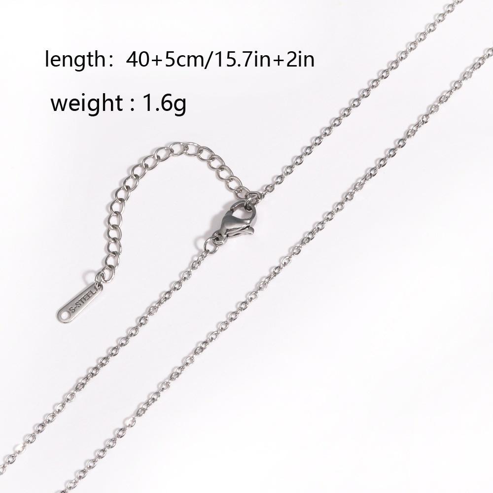 Kalung Rantai Polos Basic Simple Kalung Fashion Polos Tipis