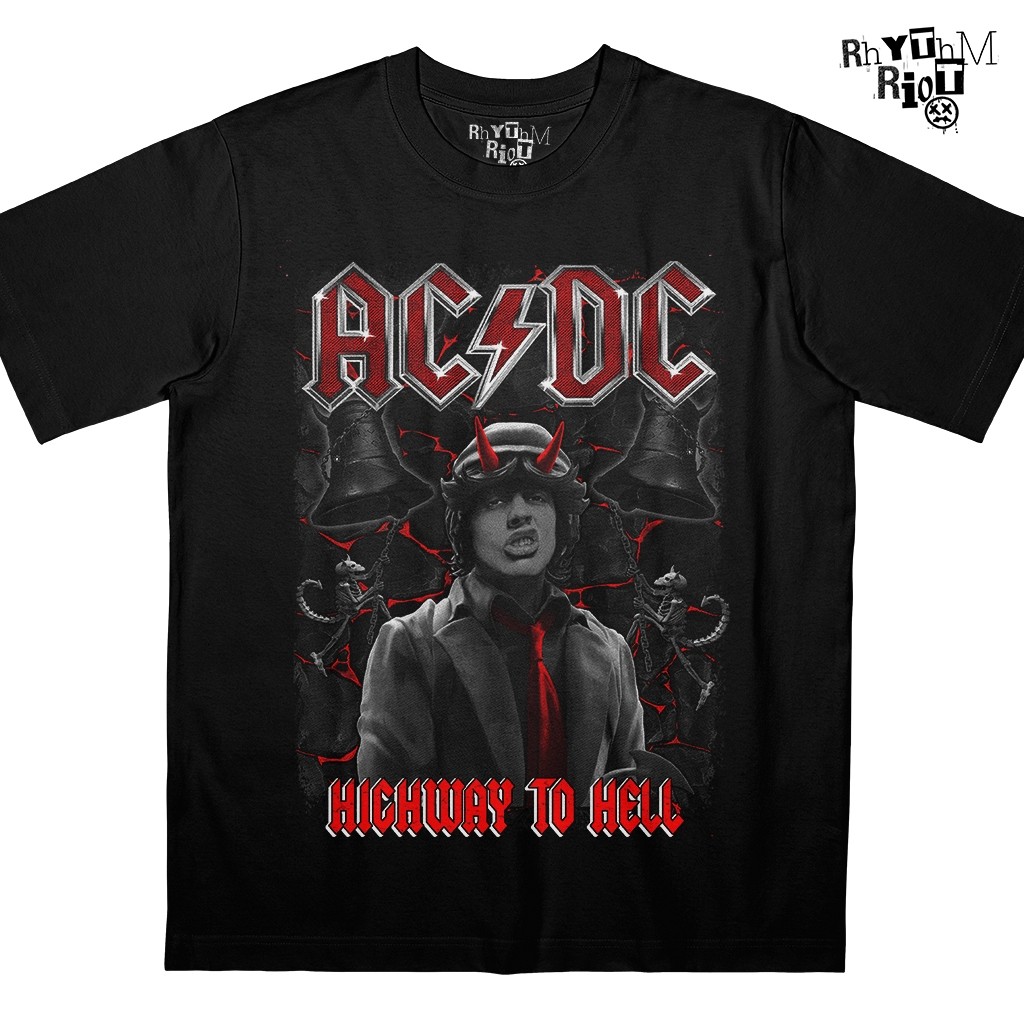 RhythmRiot - Kaos Band Vintage Combed 24s - T Shirt Distro Punk Metal Metallica Nirvana - DR0159 Ori