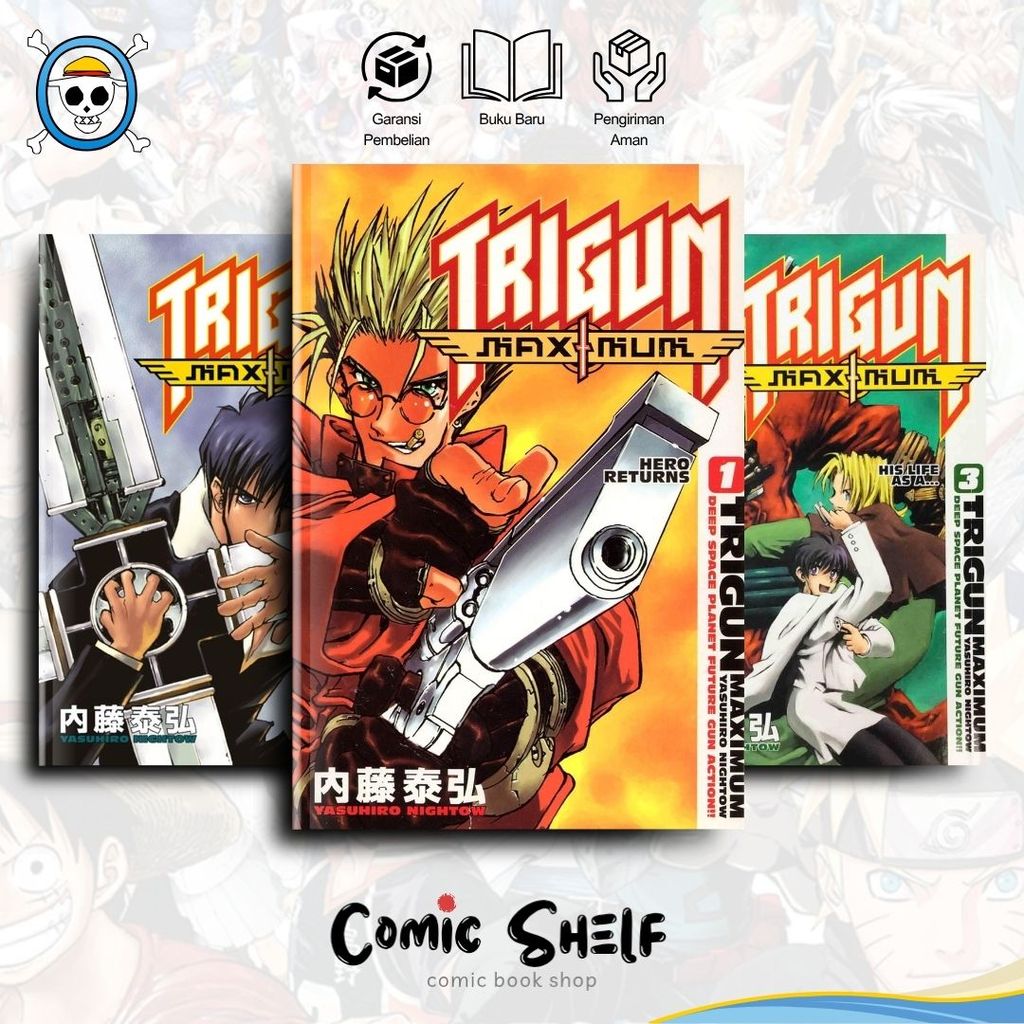 Komik Trigun Maximum (14 book series English)