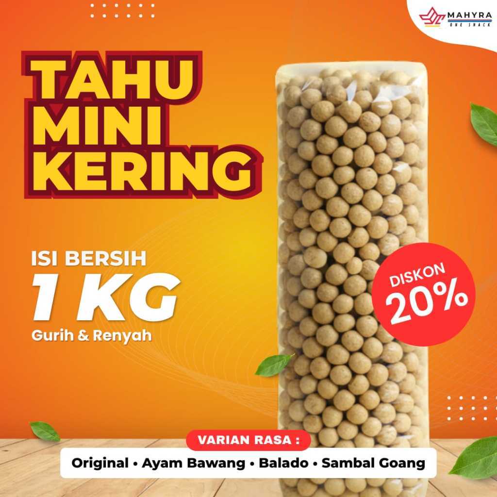 PROMO TAHU BULAT MINI KERING 1 KG FREE ONGKIR