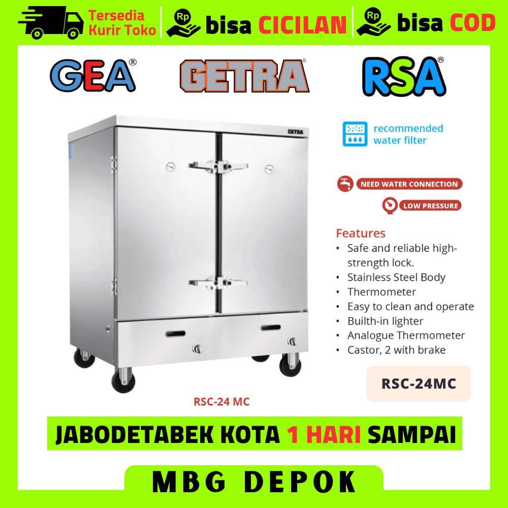 Gas Rice Cooker Getra Rsc 24 Mc Mesin Penanak Nasi Gas Garansi Resmi