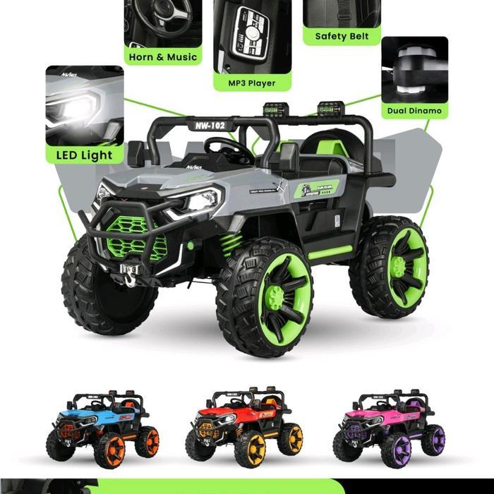 Mobil aki jeep utv nuwa 102