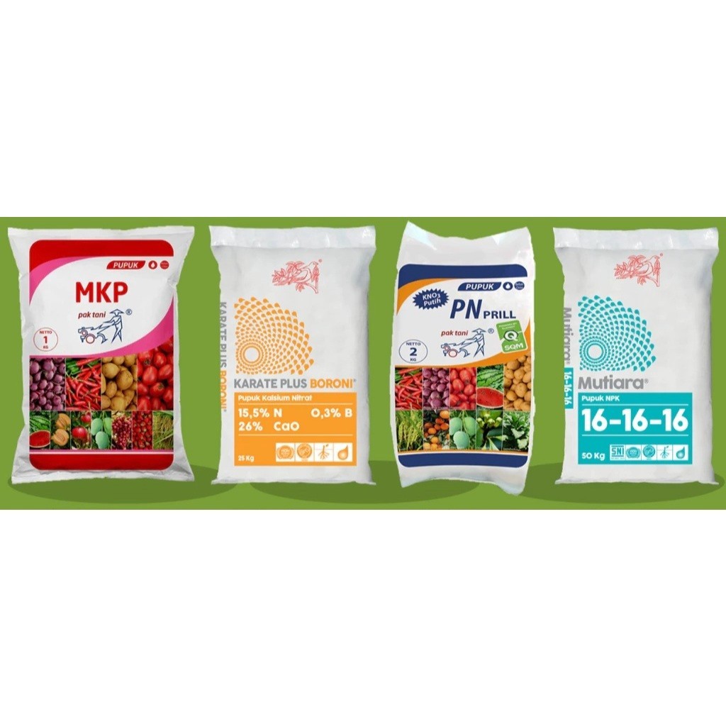 [REPACK 100gram] Pupuk - NPK / MKP / KNO3 / BORON