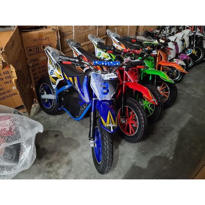 New Motor Mini Trail Aki Trail Mini Elektrik Mini Trail Aki Cas 350W