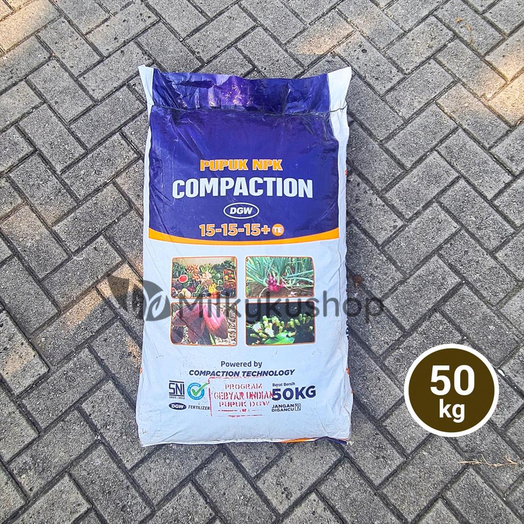 PUPUK DGW NPK 15 15 15 COMPACTION 50 KG KP VIA GOSEND GRAB
