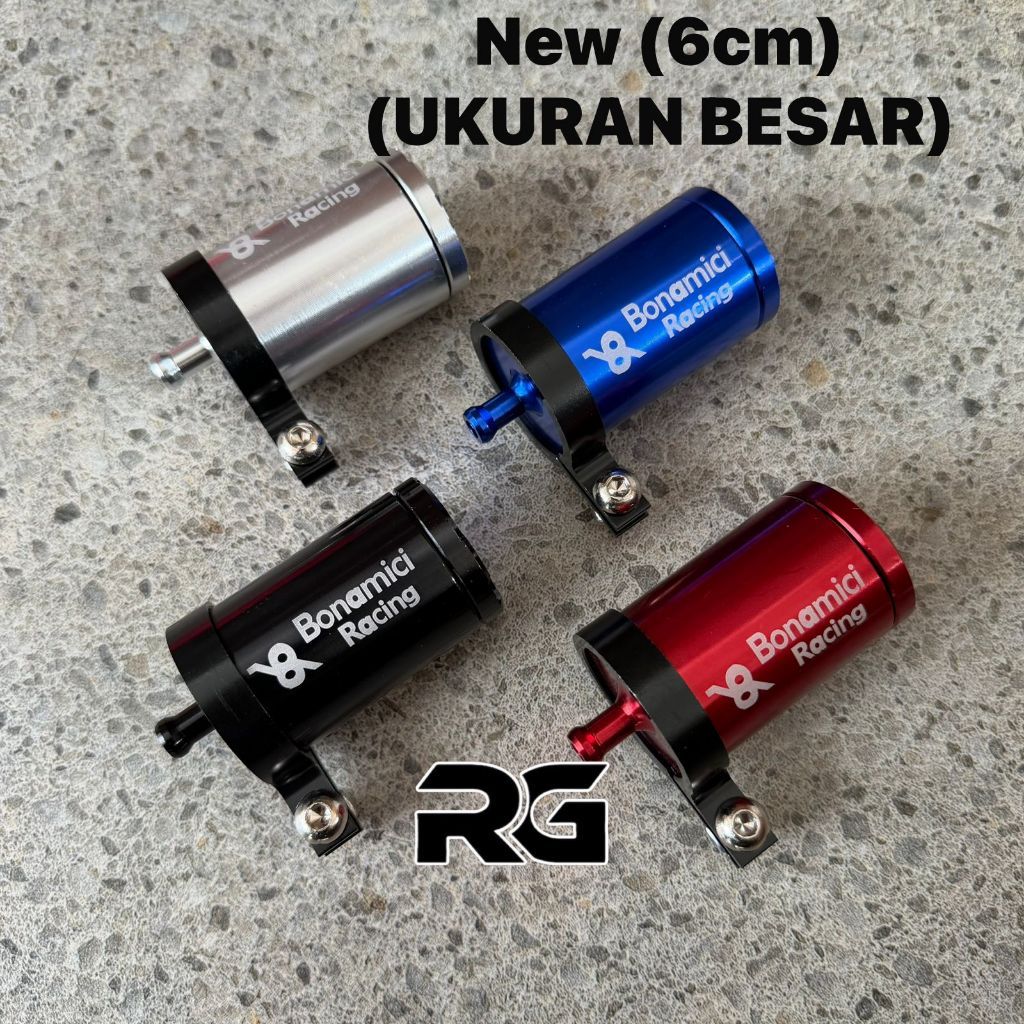BIG TABUNG MINYAK REM TABUNG MASTER REM ATAS / DEPAN ORIGINAL BONAMICI RACING TABUNG BESAR MASTER RE