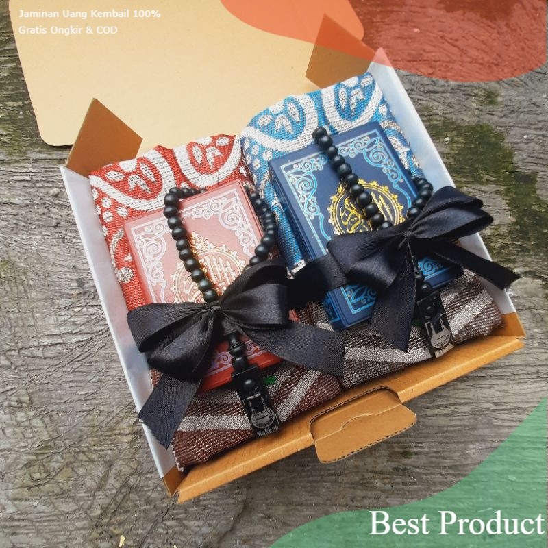 hampers sajadah couple hampers wedding sajadah pasangan hampers alquran couple / Bingkisan Elegan Ko