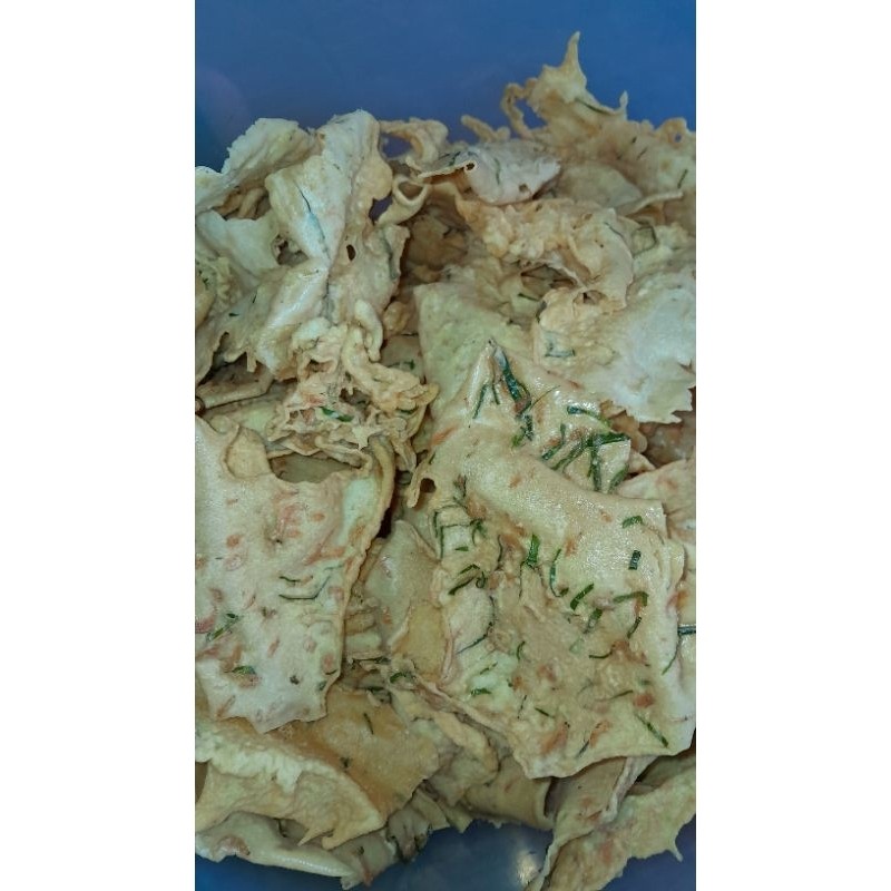 BISA (COD) Peyek Udang Rebon daun jeruk 150 gram