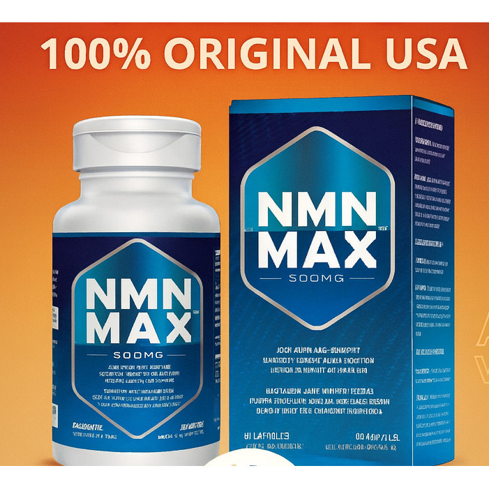 NMN MAX 500MG Suplemen Herbal 100% Asli Original Untuk Pria Wanita Isi 60 Capsules Asli USA suplemen