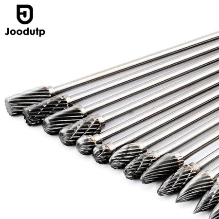 JOODUTP Kepala Poles Baja Tungsten Kepala Poles Putar Tuner Panjang Tunner Mata Gerinda Long Cuner M