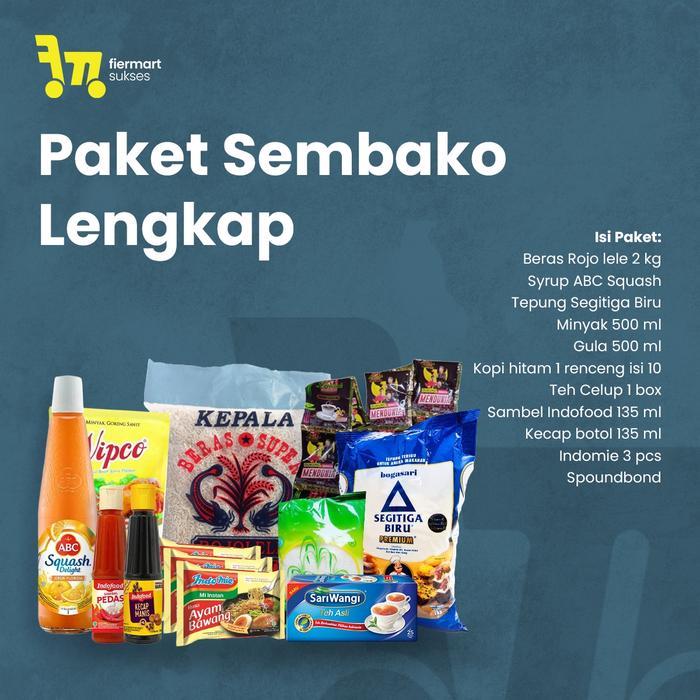 Hot Produk Paket Sembako Lengkap Makanan  Terbaik dan Terlaris