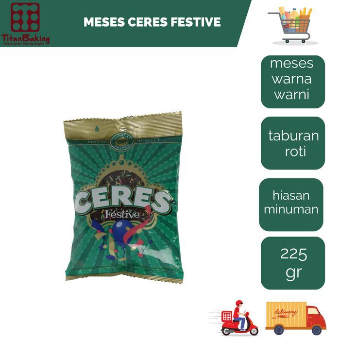 Meses Ceres Festive 225 Gram Meses Warna Warni
