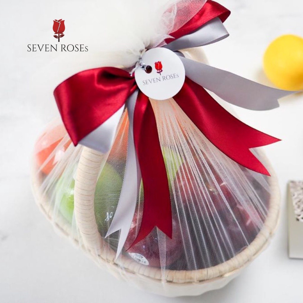 Parcel buah import cantik / Parcel Buah Segar Murah / Hampers Rumah Sakit / Untuk Lamaran