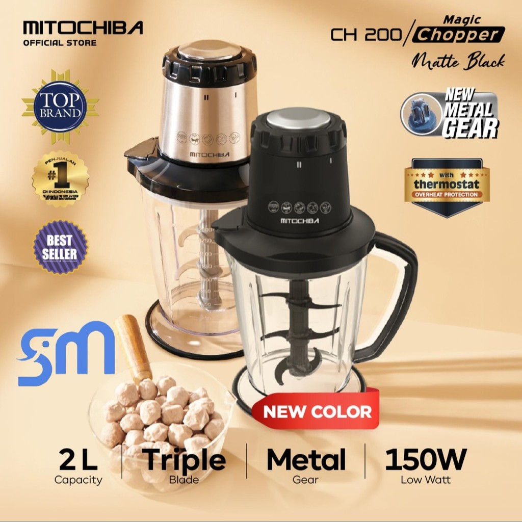 Chopper Mitochiba Magic food chopper CH-200 CH200 Blender