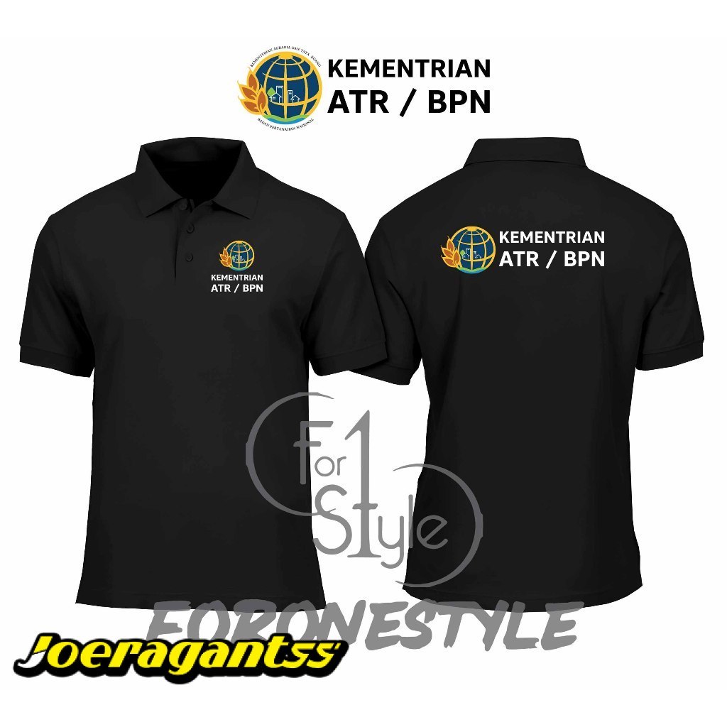 POLOSHIRT KEMENTRIAN ATR BPN - POLO KEMENTRIAN ATR BPN - POLO BERKERAH ATR BPN