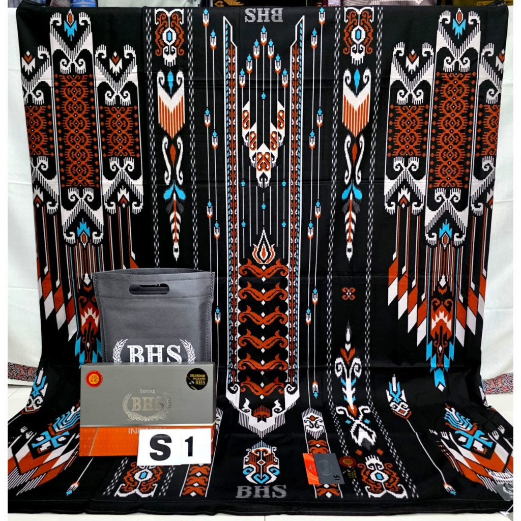 Ramadhan Promo Sarung BHS INFINITY Hitam Grade Silver (Type EKB,KJC,PKA)