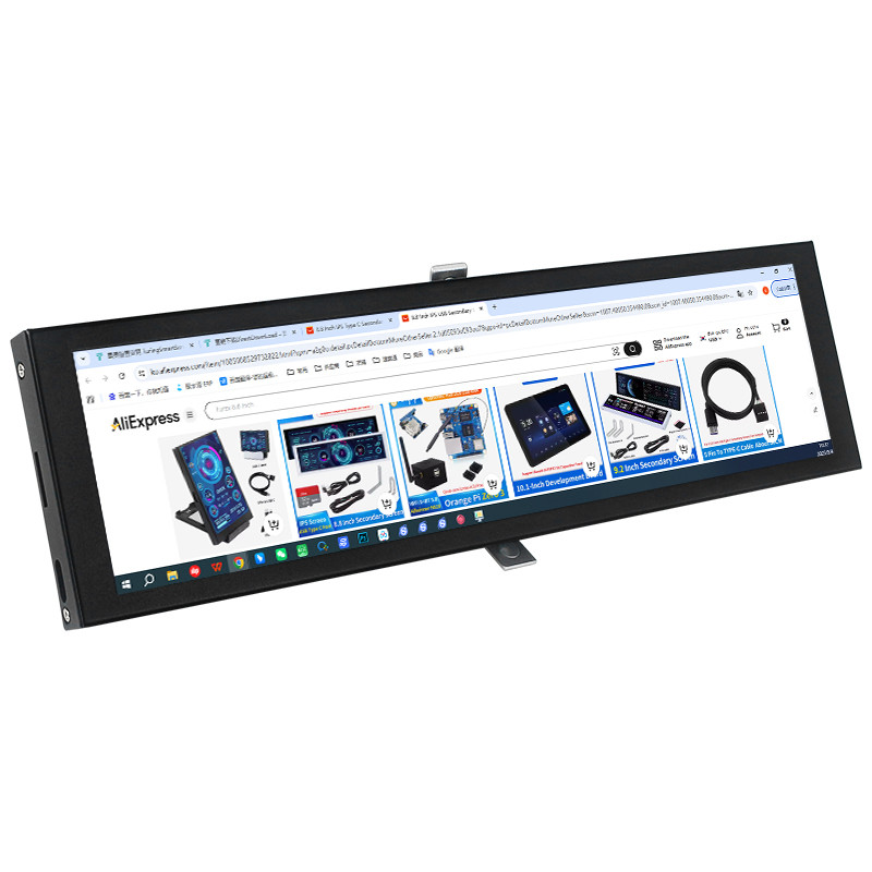 88 Inch IPS Type C Secondary Screen USBC Interface Computer Monitoring CPU GPU RAM slpay Smart Scree
