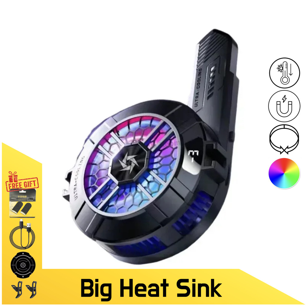 SL33 Advanced Phone Cooler, Thermoelectric Raator with Peltier conductor Technology, Magnetic and Cl