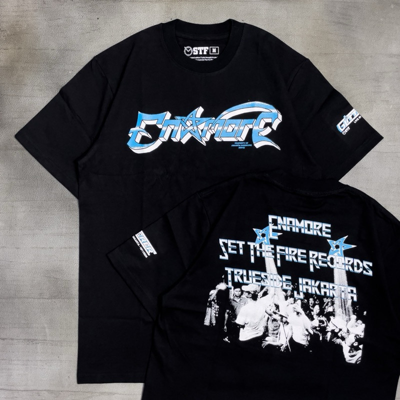 COD | Enamore - Enamore Merchandise For Glitterer Show | Tshirt Black Original Merchandise