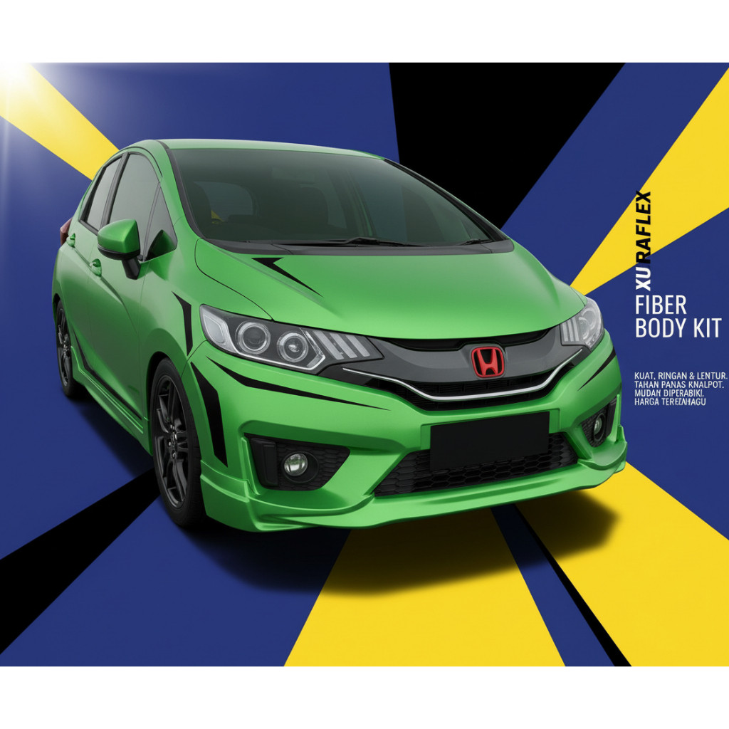 cicilan 0% Bodykit Honda Jazz GK5 2014-2017 mugen body kit jazz gk5 mugen