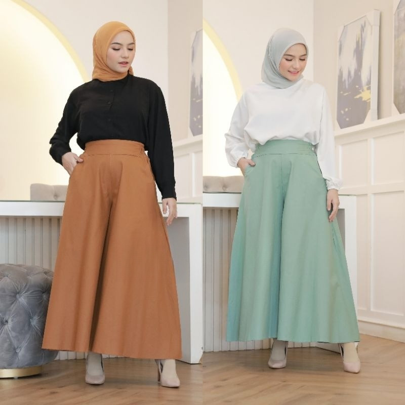 KULOT LEBAR/KULOT PALLAZO/KULOT PAYUNG  HAURAHELWA