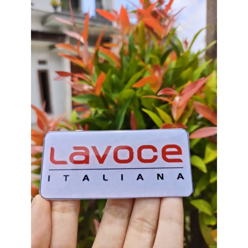 LABEL LAVOCE ITALIANA | EMBLEM LAVOCE ITALIANA | LOGO LAVOCE ITALIANA
