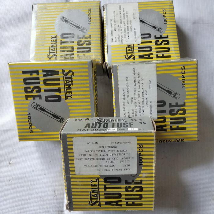 Sekring Botol / Sekring Tabung / Sekring Kaca / Fuse Universal quality