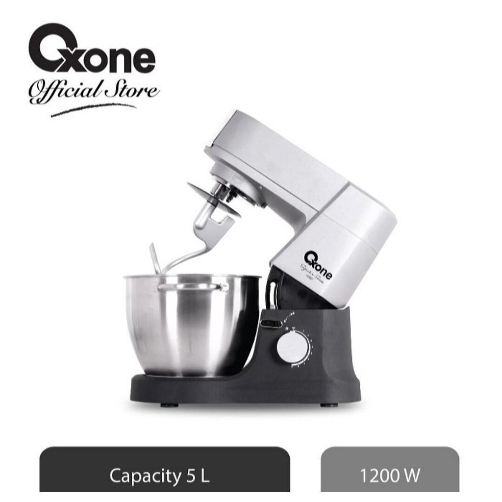 PROMO SPESIAL - OXONE OX859 Stand Mixer Signature Series 5 liter 1200 watt OX 859