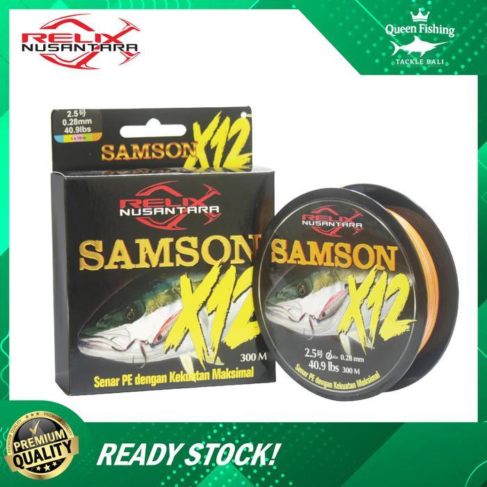 SENAR PE RELIX SAMSON X12 - PE 4-500M