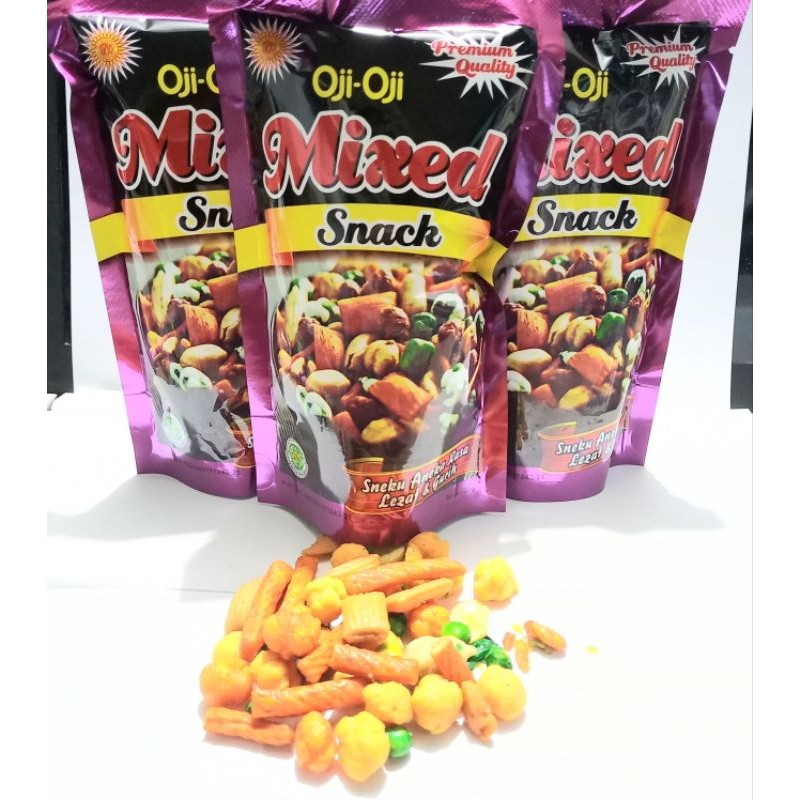 Oji oji MIXED Snack kacang polong campur