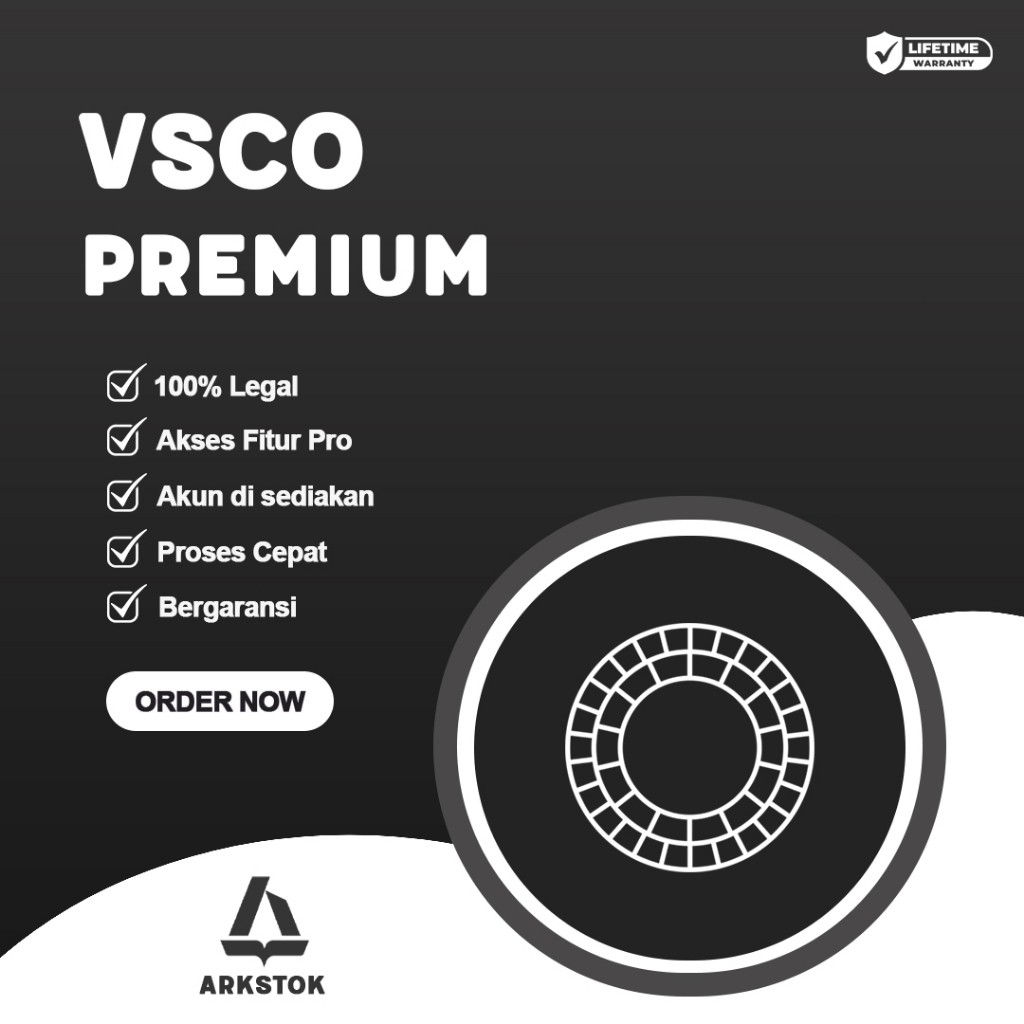 VSCO Pro Fullpack 1 Tahun IOS & Android (Foto/Video)