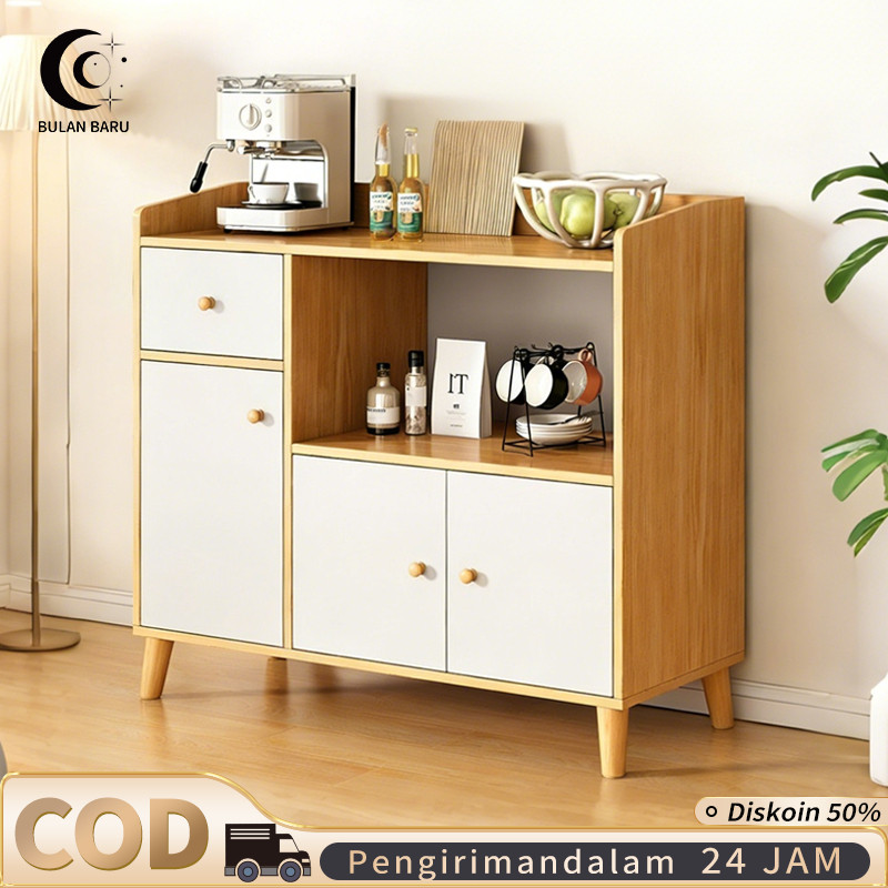COD Lemari Dapur Minimalis lemari dapur kayu Kabinet Dapur  Kuya Rak Serbaguna lemari dapur serbagun