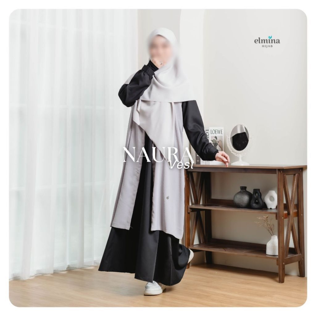 SHD_SHOP Elmina Hijab - Naura Vest