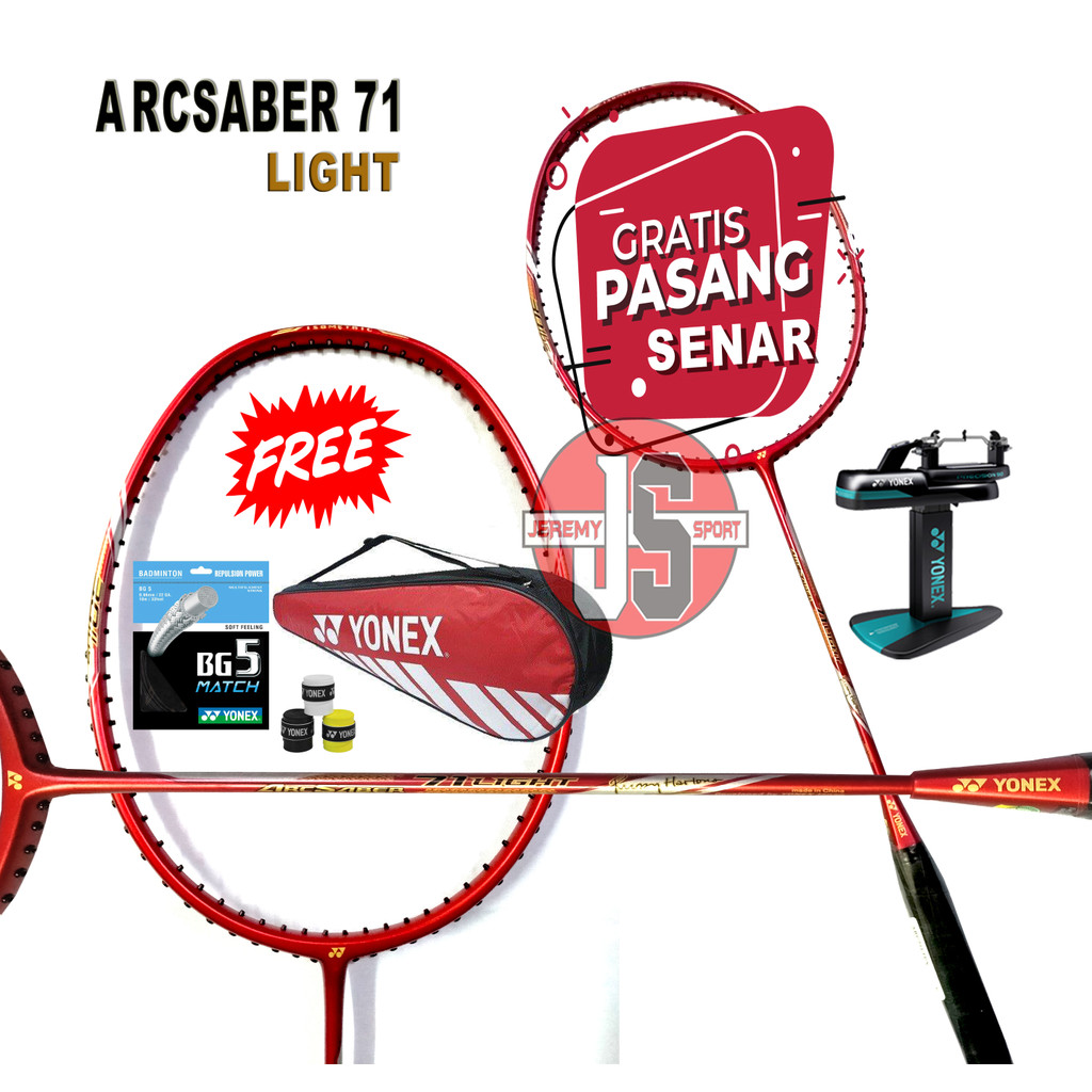 Raket Badminton Yonex Arcsaber 71 Light Rudi Hartono