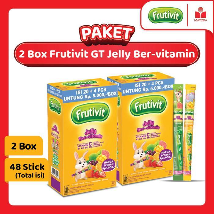 Paket 2 Box Frutivit GT Jelly Ber-vitamin