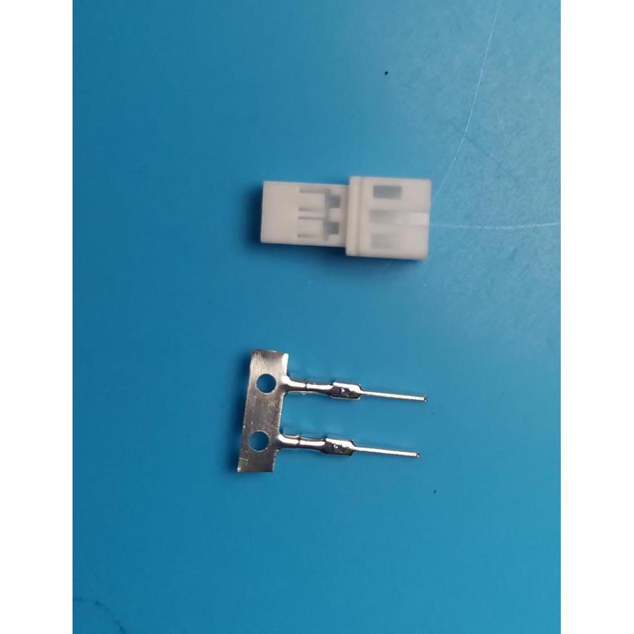 1pcs konektor JST PH 2 PH2.0 2.0 2Pin Plug lipo baterai Male