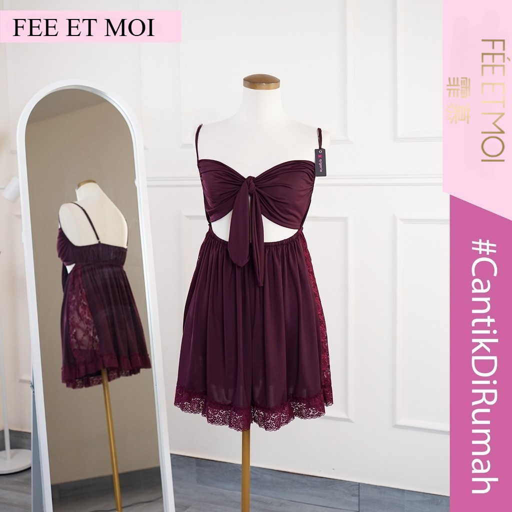 FEE ET MOI Daster Kekinian | Baju Dinas Malam | Baju Tidur Sexy/Daster Kekinian | Baju Tidur Sexy | 