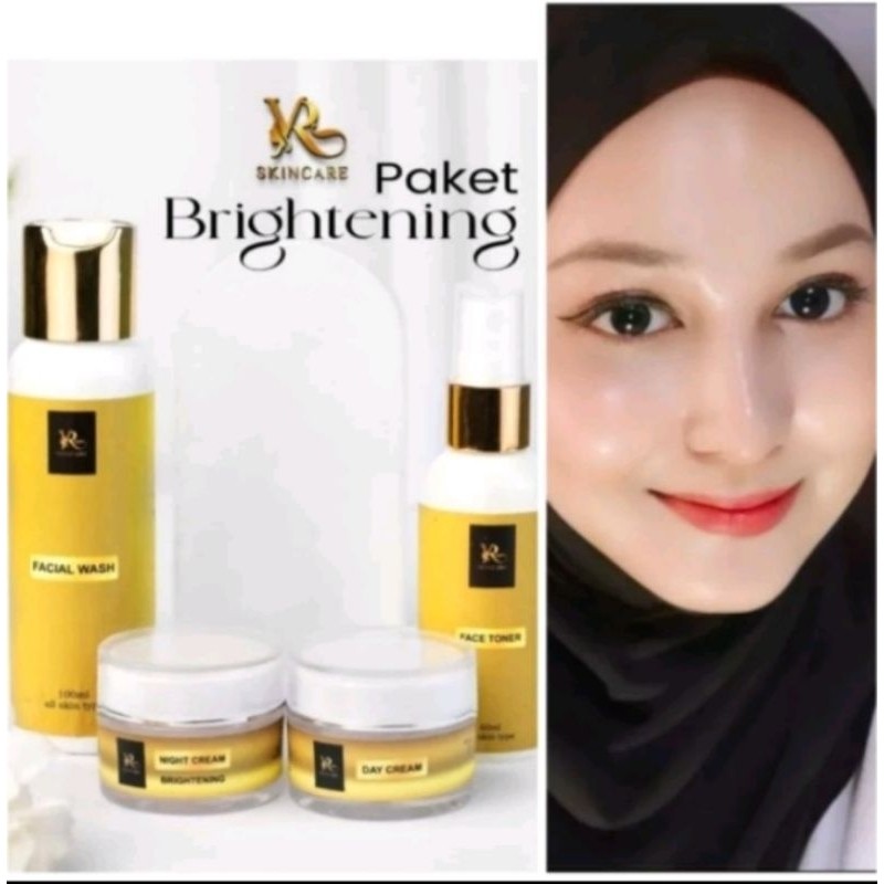 PAKET SKINCARE/PEMUTIH WAJAH YR SKINCARE BPOM PUTIH CEPAT BIKIN GLOWING