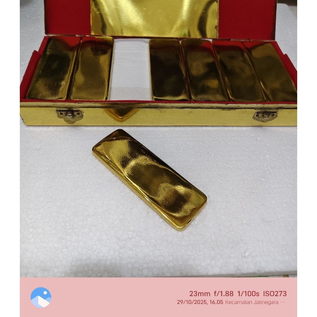 mediahikmah63 kuningan sari satu box isi 21 batang polos dilapisi warna emas mas 24 bukan lm padikap